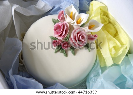 Cake in a box