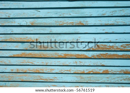 Light blue painted wood strips, filling the frame