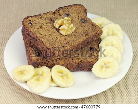 fresh banana nut cake