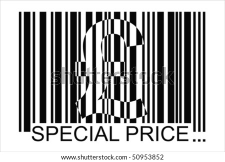 stock vector : pound arcode, barcode vector art. stock vector : pound arcode,