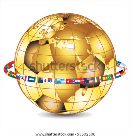 World Cup Vector. stock vector : football world cup vector