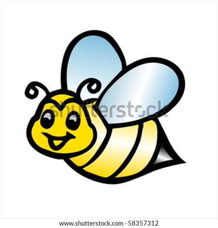 cartoon bees