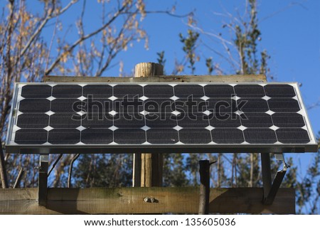 Solar panel stand-alone