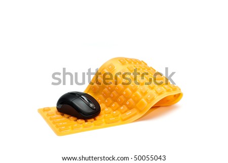 orange keyboard