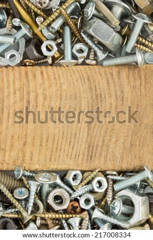 hardware tools as background texture