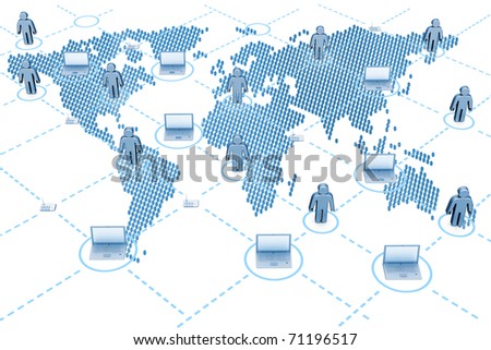 Internet map