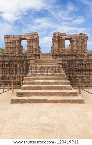 Konark Sun Temple, Orissa, India.