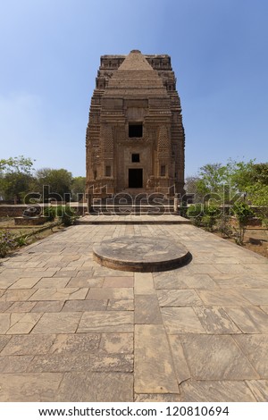 Teli ka mandir temple in Gwalior Fort. Used as a coffee shop and soda factory by the British after the Indian Uprising.