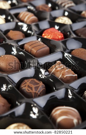 Box of chocolates.