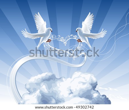 Free Clipart Picture middot dove pictures Pictures of wedding doves