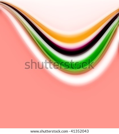 Colorful and simple abstract background border