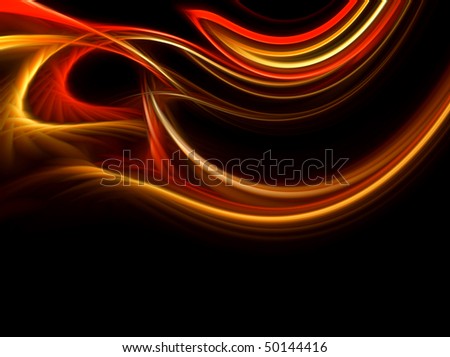 Abstract fantasy lines background, very sharp and bright.