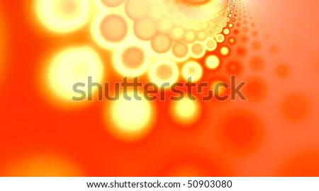 decorative circles sunny background design