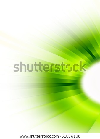 Background in different shades of green. green rays