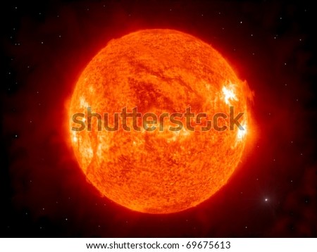 stock photo : the sun