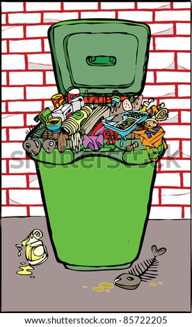 Bucket Of Trash