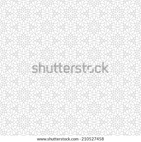 Ornamental pattern Traditional Arabic seamless ornament Ornamental pattern Traditional Arabic seamless ornament