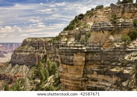 Beautiful Landscape of Grand Canyon from Desert View Point.