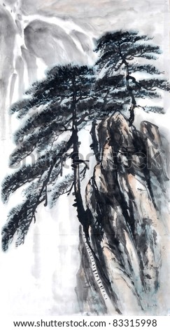 Chinese landscape painting Chinese landscape painting