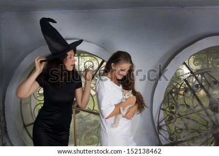 The wicked witch and the fairy godmother