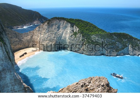 Zakynthos Shipwreck Bay