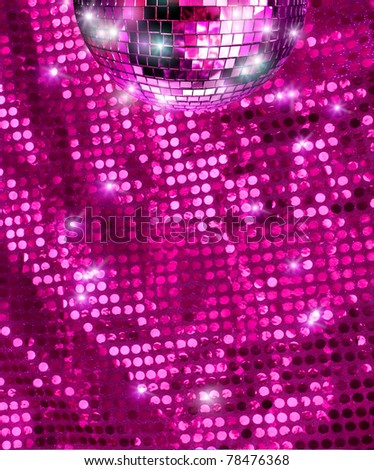 Pink Sparkles Background