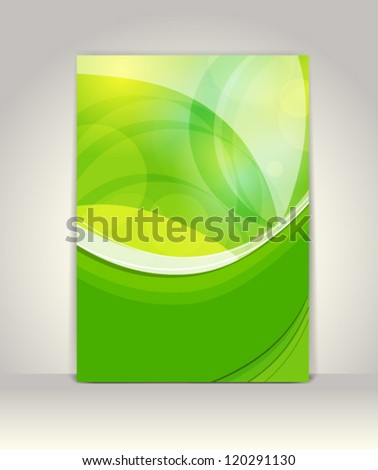Flyer or brochure template abstract design Flyer or brochure template abstract design