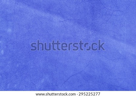 Blue suede texture