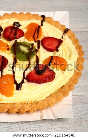 Fruit Tart with Pastry Cream