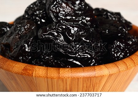 Dried prunes