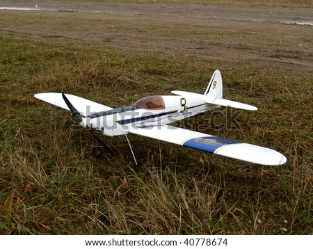 flying model sport airplane