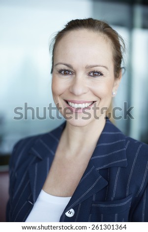 Smiling Business Woman