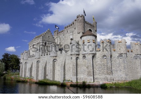 Ghent Belgium Castle