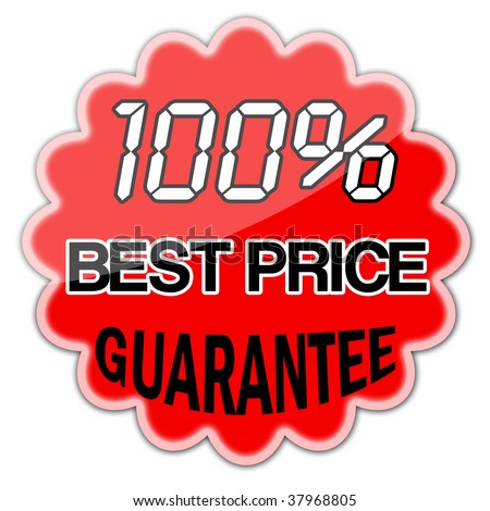 red best price label