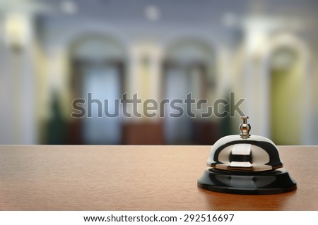 Service bell at the hotel