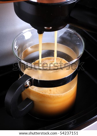 Coffee maker - stock photo