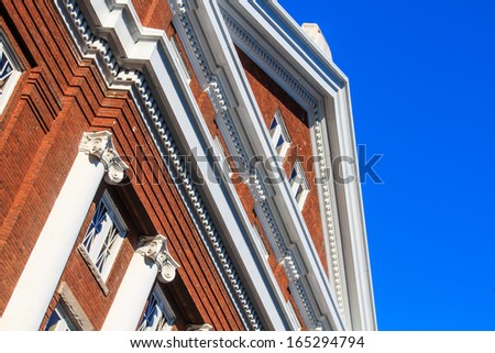 Colonial Red Brick Architecture (USA)