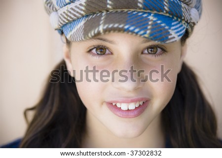 Portrait Of Tween Girl
