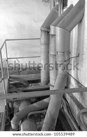 old boiler room