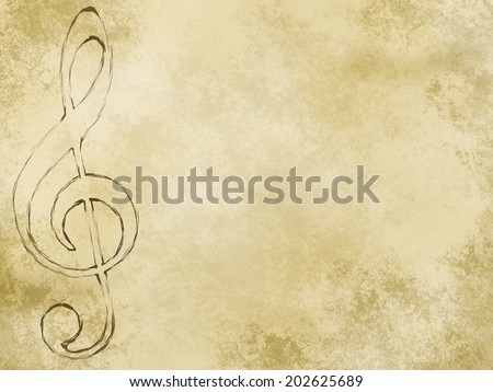 old fashioned music background