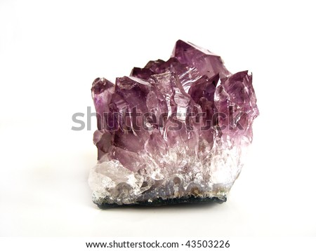 amethyst - from my mineral collection