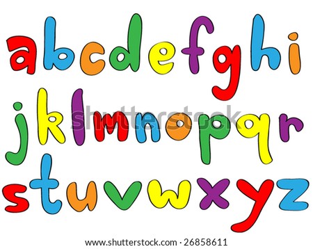 lettering alphabet. tattoo lettering alphabet.