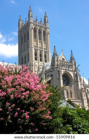 National cathedral in Washington DC