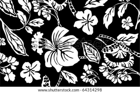 black white wallpapers. stock vector : Black - white