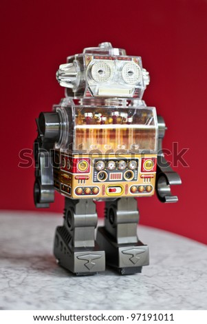 Japanese Retro Vintage Battery Operated Toy Robot