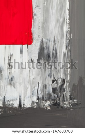 Love and shadow - abstract painting series