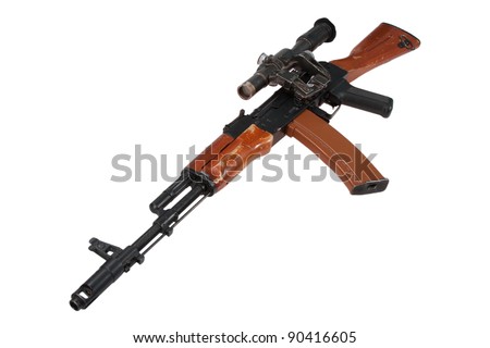 ak with scope
