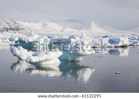 Arctic landscape (Spitsbergen)
