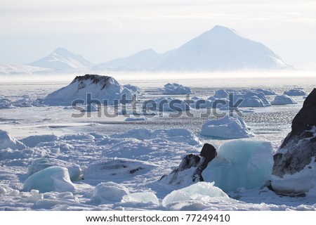Polar climate - landscape