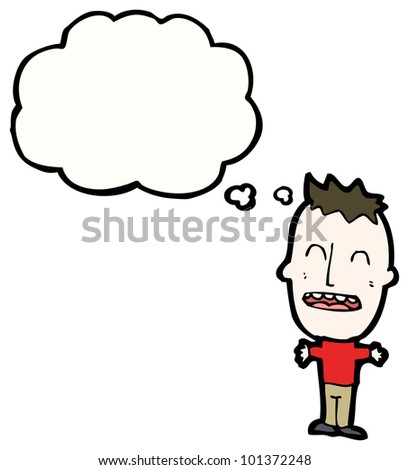 Cartoon Big Head Boy Stock Photo 101372248 : Shutterstock